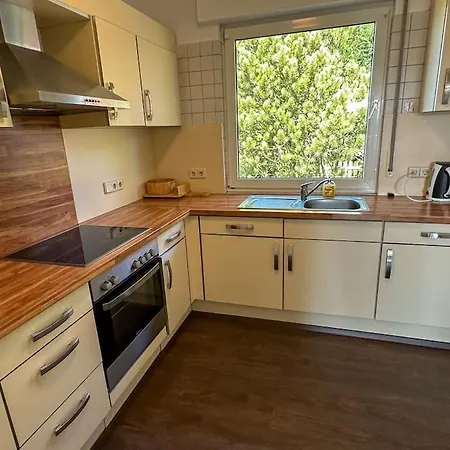 Benedenappartement In Met Uitzicht En Balkon Apartman Winterberg